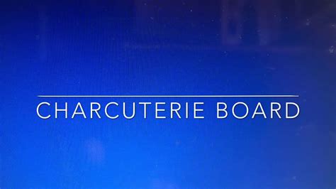 How to pronounce charcuterie board (UK) - YouTube