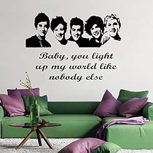 Buy Gadgets wrap Large Size 100x57cm one Direction 1d Vinyl Teen ...