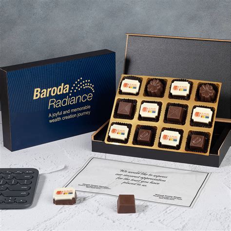 Corporate Gifts - 12 Chocolate Box - Alternate Printed Chocolates ...