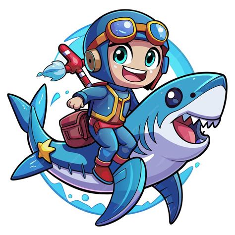 Image result for Alien Riding a Shark