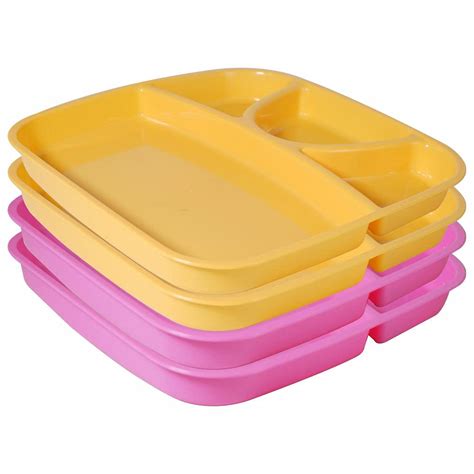 Buy Wonder Homeware Microwave Safe Unbreakable Food Plate with ...