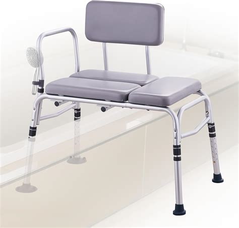 VEVOR Tub Transfer Bench for Bathtub 500lbs, Shower Seats for Adults ...