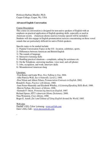 Image result for Advanced English Conversation Lesson