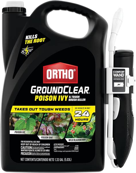 Amazon.com: Ortho GroundClear Poison Ivy & Tough Brush Killer - Ready ...