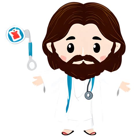 Jesus As a Doctor · Creative Fabrica