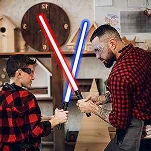 Planet of Toys Light Saber with Sensor, Sound and Light Effect | Set of ...