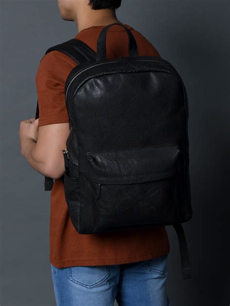 NoirTrek Leather Backpack 1.0 — MaheTri