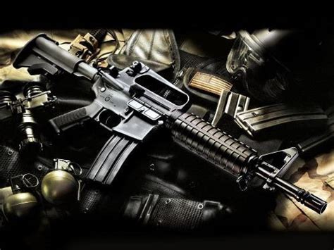 US Army M4A1 rifle. Stock Photo by ©UltraONE 4641065