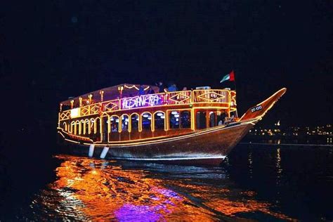 Dubai Creek Dhow Dinner Cruise with Private Hotel Transfers 2024 - Viator