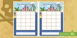 Pirate Display Reward Chart (teacher made) - Twinkl
