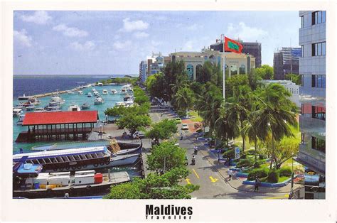 A Journey of Postcards: The capital of the Maldives: Male