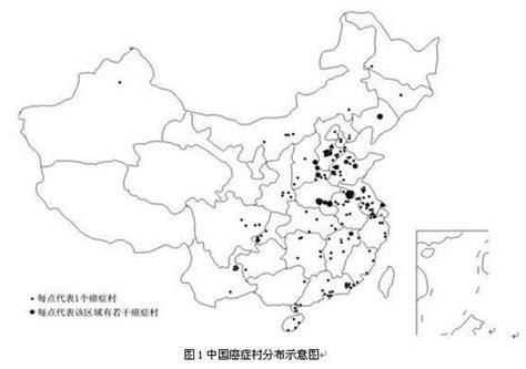 中国“癌症村”的聚集格局