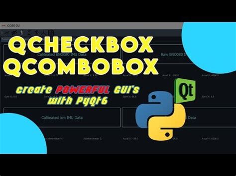 Image result for PyQt Combo Box
