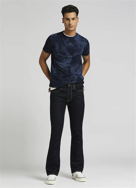 Raw Mid Rise Bootcut Jeans | Pepe Jeans India