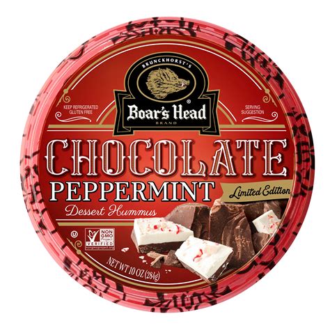 Boar's Head Chocolate Peppermint Hummus - Shop Dip at H-E-B