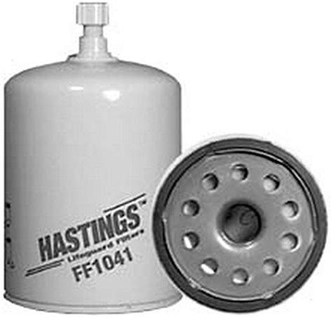 Hastings FF1041 Fuel-WaterSeparator Spin-On Filter with Drain : Amazon ...