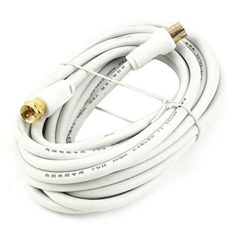 Alcoa PrimePAL Female to F Male Connector Coaxial TV Antenna Cable 5M ...