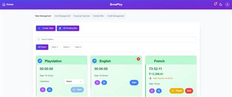 CueFlow - Snooker - Billiards - Gaming Club Software