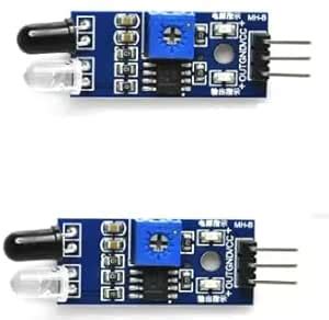 AQBP Sensor Module Reflective Photoelectric Light Intensity DIY Kit for ...