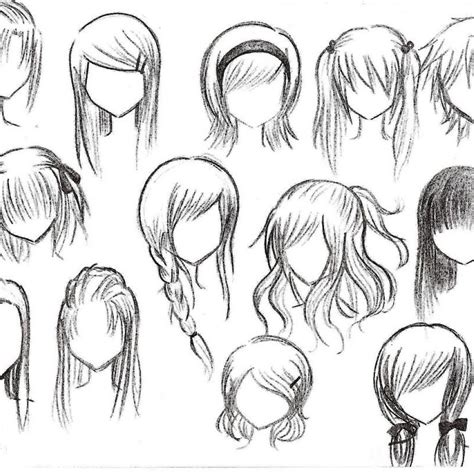 Girl Hairstyles Anime at Yi Voss blog