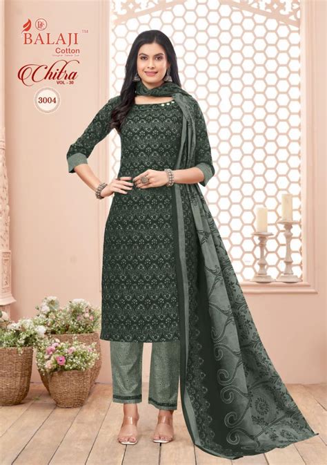 Balaji Chitra Vol 30 Cotton Dress Material Collection: Textilecatalog