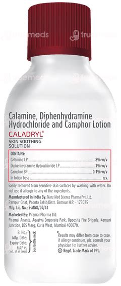 Caladryl Lotion: Uses, Side Effects, Price & Substitutes