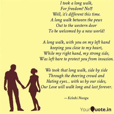 I took a long walk, For ... | Quotes & Writings by Kelechi Nwogu ...