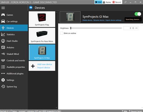 Using Simhub 的图像结果