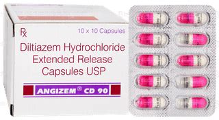 Angizem Cd 90 Capsule: Uses, Side Effects, Price & Substitutes