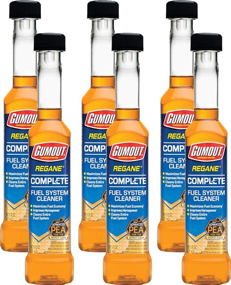 Gumout Regane Complete Fuel System Cleaner, 6 oz. (Pack of 6) - $20.76 ...
