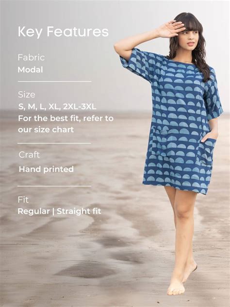 Blue Women Cotton Midi Dress – Pinklay