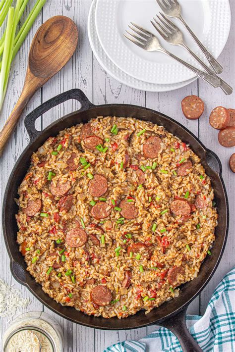 Smoked Sausage Jambalaya (Authentic Cajun Recipe) - Restless Chipotle