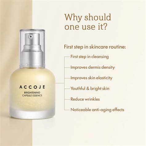Buy Accoje Brightening Capsule Essence Online in India