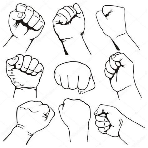 Back Of Fist Drawing