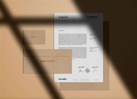 Minimal Stationery Mockup Creator