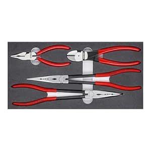 KNIPEX 00 20 01 V16 Automotive Tool Kit, Needle Nose Pliers145mm ...