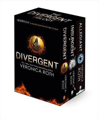 Divergent Series Boxed Set Divergent; Insurgent; Allegiant by Veronica ...