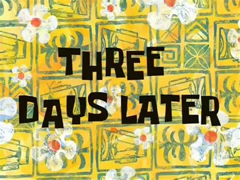 Spongebob Time Cards 2000 Years Later