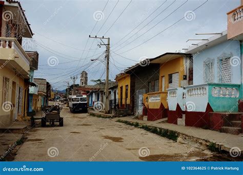 Trinidad City Cuba Caribbean Kuba Sancti Spiritus Stock Image - Image ...