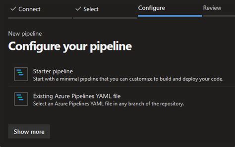 Create YAML Pipeline Azure DevOps 的图像结果