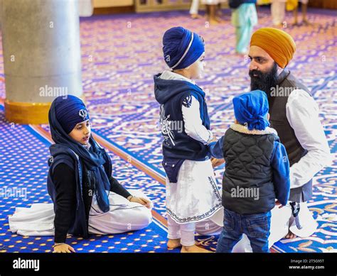 London, UK. 05th Nov, 2023. Nagar Kirtan in Sikhism, is customary in the festival of Vaisakhi ...