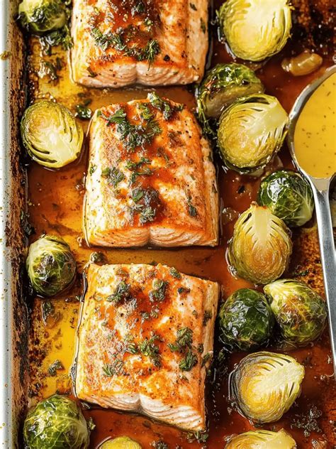 Ultimate Sheet Pan Salmon and Brussels Sprouts – Deliciously Easy