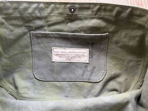 ohal / USAF SMALL NEWSPAPER BAG | ohal vintage&remake