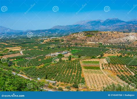 Rural Landscape of Greek Island Crete Stock Photo - Image of natural ...