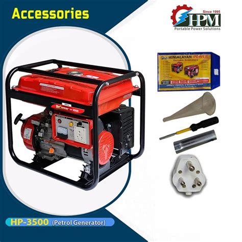 Petrol Generator - 5 KVA Petrol Generator, Model GE-5000R, Manual Start ...