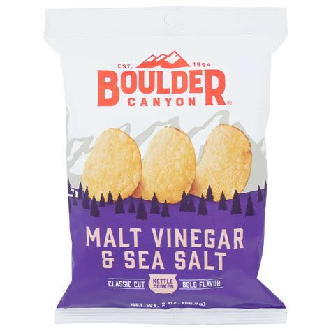 Malt Vinegar Kettle Potato Chips, 2 oz. | Gorhams