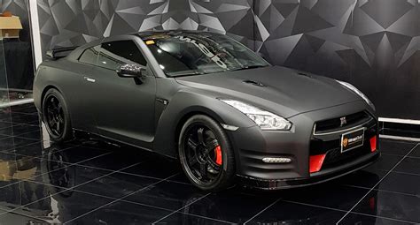 Nissan GTR - Black Matt wrap | WrapStyle