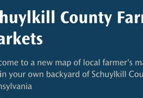 Maps - Explore Schuylkill County