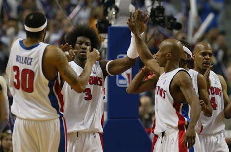 The 2004 Detroit Pistons 2004 Nba Finals, Nba Finals Game, Detroit ...