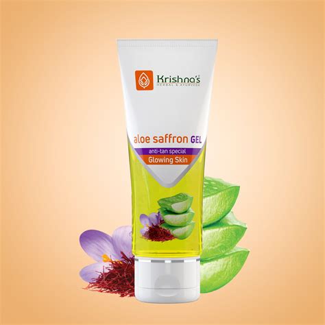 Aloe Saffron Gel – Krishna's Herbal & Ayurveda